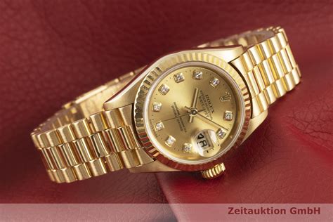 rolex damenuhren gold